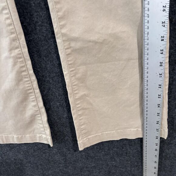 American Eagle Outfitters Pants Women's 10 Short Khaki Kick Boot Stretch Chino - Picture 3 of 12